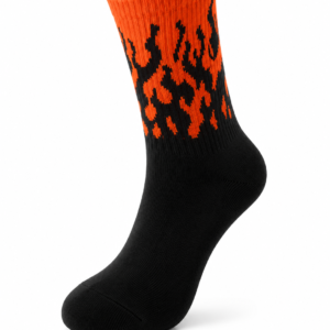 Inferno Blaze Socks – Black & Orange | Special Edition
