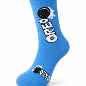 Oreo Crunch Socks – Sky Blue | Special Edition