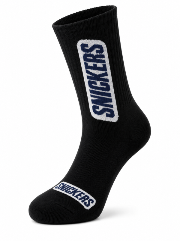 BEF8CABE-8325-40F7-9D5F-9C11AE6DC13D.png Snickers Classic Socks – Black | Special Edition