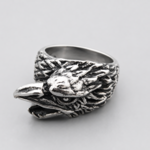 Raven Skull Ring